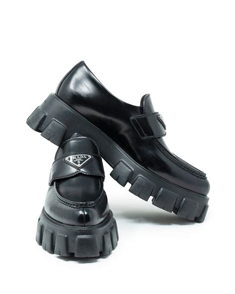 prada loafers chunky